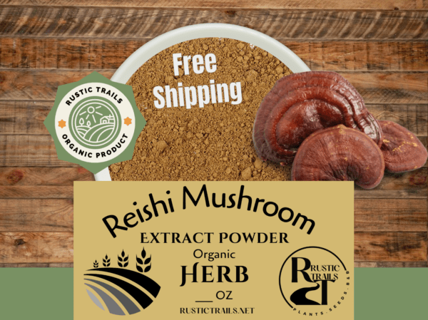 Organic Reishi Mushroom Extract Powder